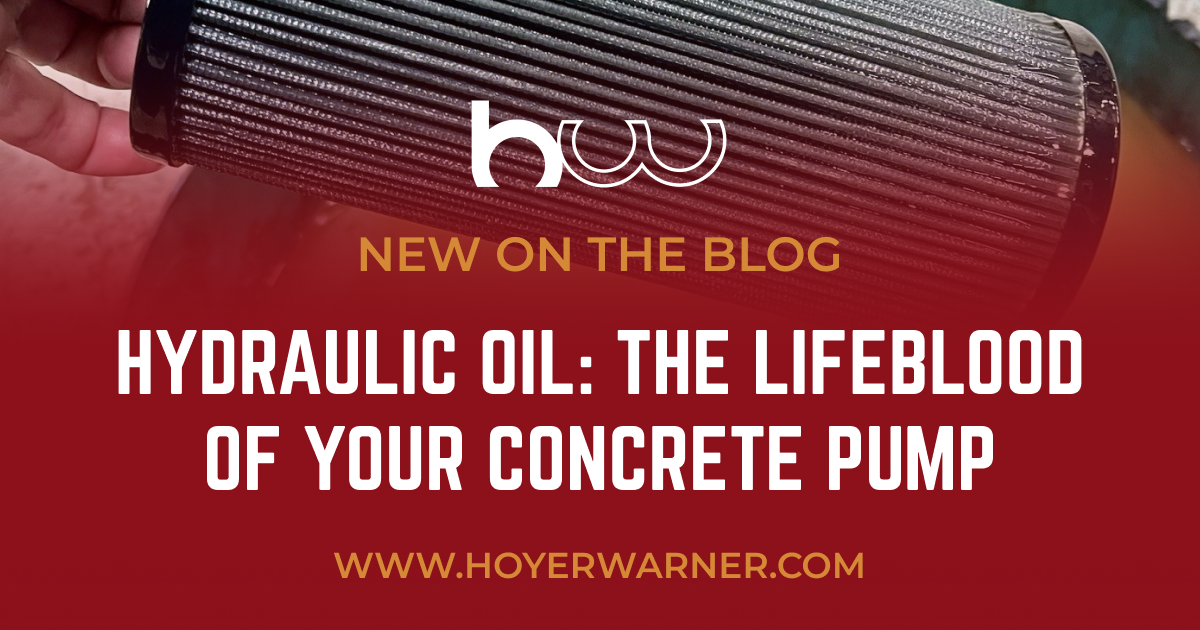 Hydraulic Oil: The Lifeblood of Your Concrete Pump