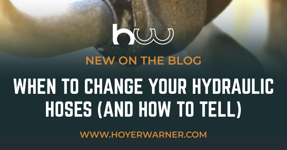When to Change Your Hydraulic Hoses (And How to Tell)